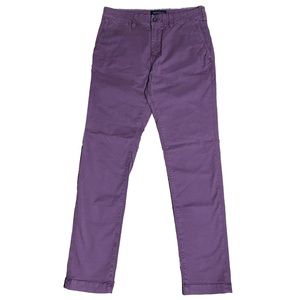 American Eagle Outfitters Women’s Casual Purple Slim Extreme Flex Work Pants
